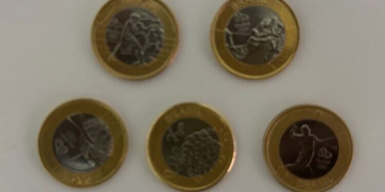 TOP 5: Moedas de 1 Real das Olimpíadas mais VALIOSAS