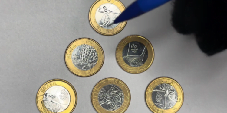 As 6 Moedas de 1 Real das Olímpiadas que valem quase R$ 5MIL