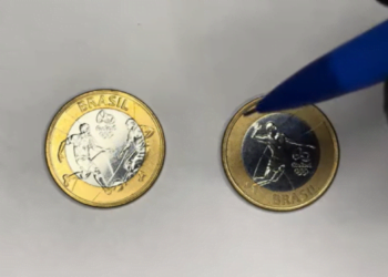 Moedas de 1 Real das Olimpíadas: Quanto Valem as Moedas do Futebol e Vôlei? Veja como vendê-las!