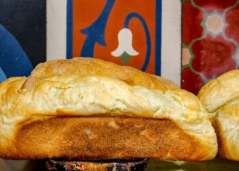 pão de forma de tapioca