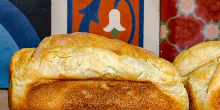 pão de forma de tapioca