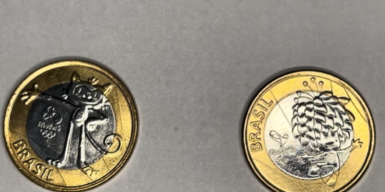 Saiba HOJE (09/04) o VERDADEIRO VALOR das duas Moedas de 1 REAL dos Mascotes das Olimpíadas