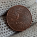 Moeda de 5 CENTAVOS ano 2005 que VALE R$ 1.100,00