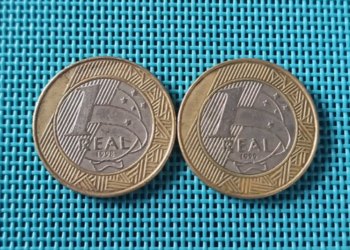 Por que é tão DIFÍCIL encontrar essas 2 MOEDAS de 1 REAL?