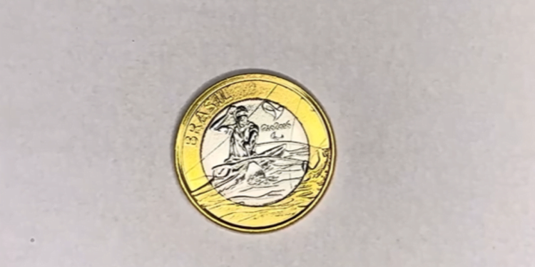 Moeda da Vela: Qual o valor desta Moeda de 1 Real das Olimpíadas?