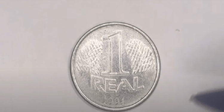 Moeda 1 real 1994