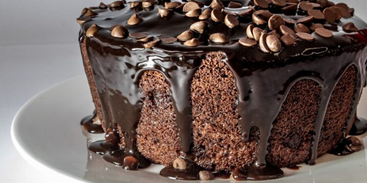 bolo de chocolate