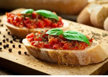 receitas de brusqueta