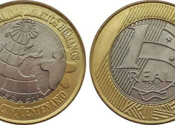 Moeda de 1 real valiosa