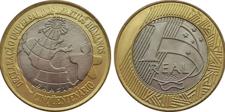 Moeda de 1 real valiosa
