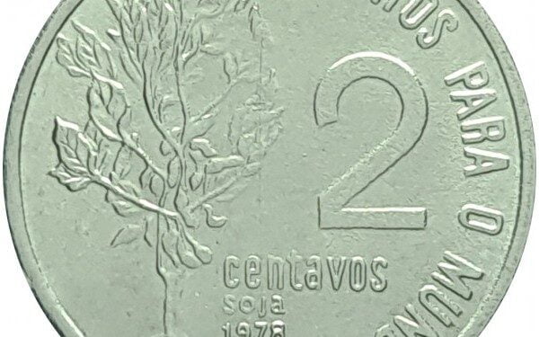 Moeda de 2 centavos do Plano Cruzeiro valiosa