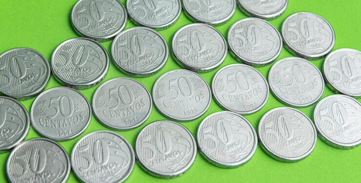 Moeda brasileira de 50 centavos mais rara e valiosa