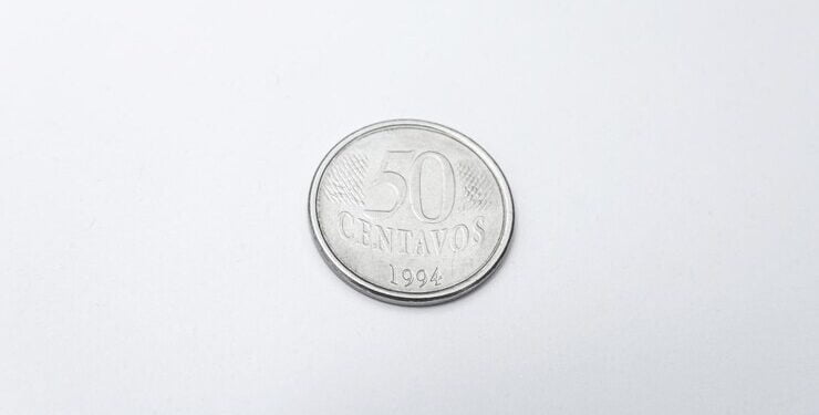 Moeda de 50 centavos valiosa