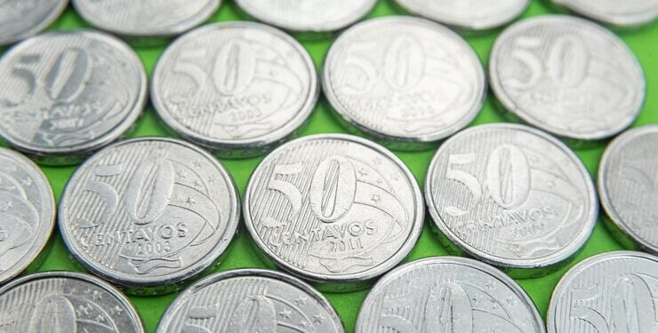 Moeda valiosa de 50 centavos