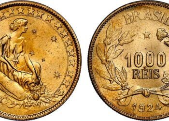 Moedas valiosas da época dos réis