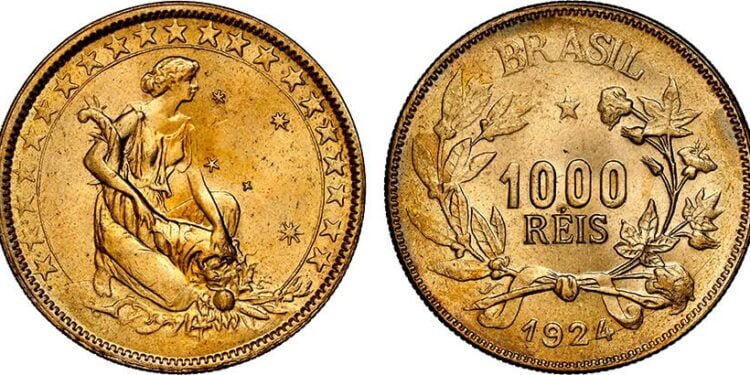 Moedas valiosas da época dos réis