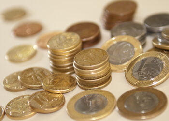 Moedas brasileiras - 10 centavos