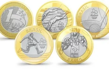 Moedas da paraolimpíada