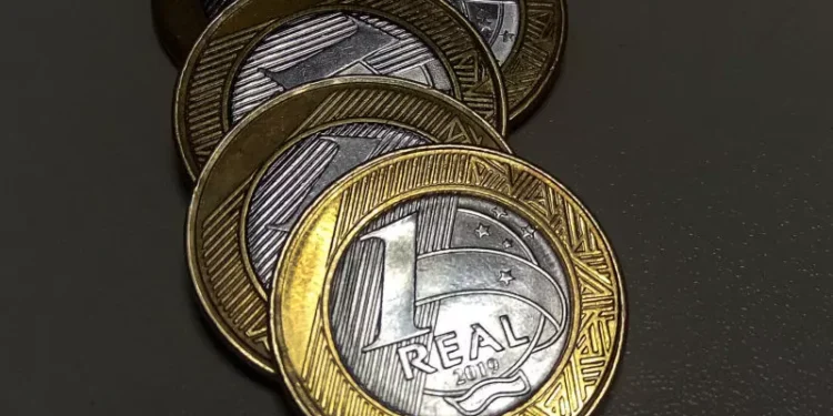 Moedas de 1 real paraolimpiadas