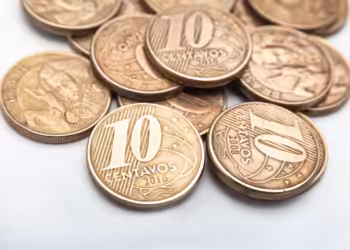 Moedas valiosas de 10 centavos