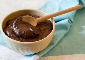 Sorvete, pudim ou mousse