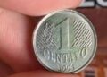 moeda de 1 centavo 1994