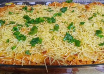 arroz cremoso de forno