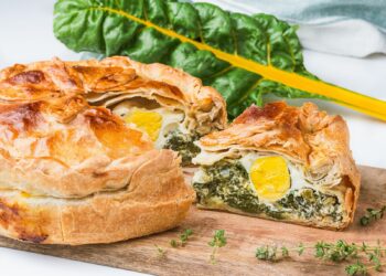 bolo de buraco salgado