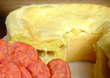 bolo de pão de queijo