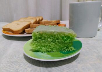 bolo verde de limão