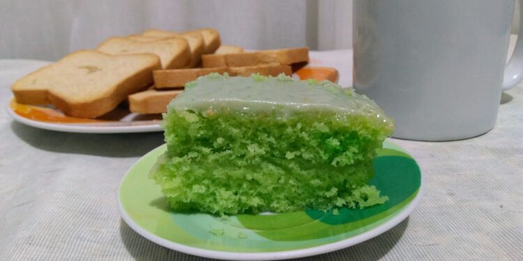 bolo verde de limão