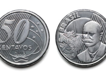 50 centavos 2003 com defeito