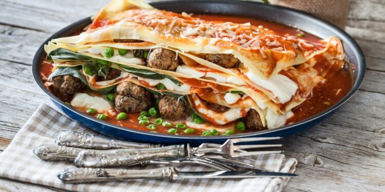 lasanha de 1 frigideira só