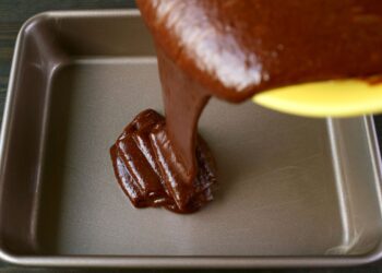 massa de bolo de chocolate grande