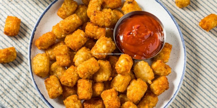 massinhas de batata crocantes
