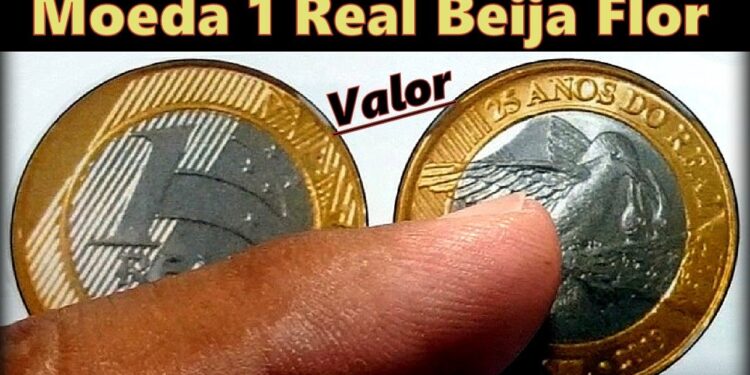 moeda do beija flor