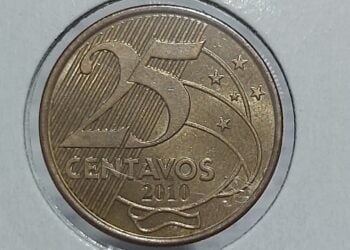 moeda de 25 centavos valiosa