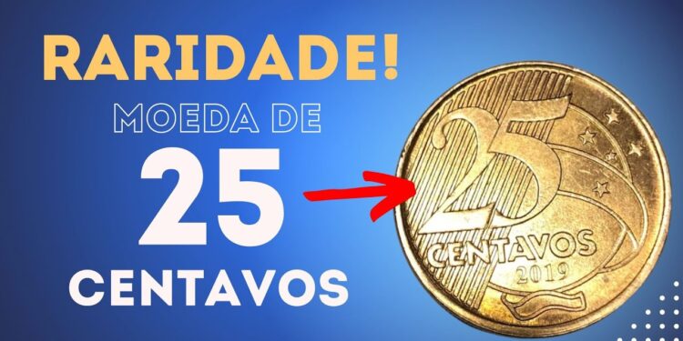 moeda de 25 centavos vale muito