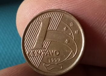 Você pode ganhar até R$ 500 com essa moeda de 1 centavo ano 1999
