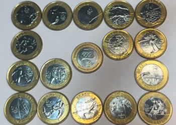 moedas olímpiadas