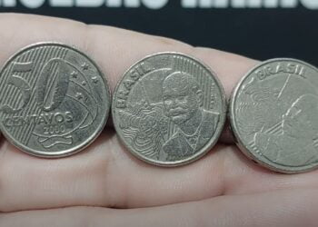 Inacreditável: a moeda de 50 centavos em três versões pode valer mais de R$ 400!