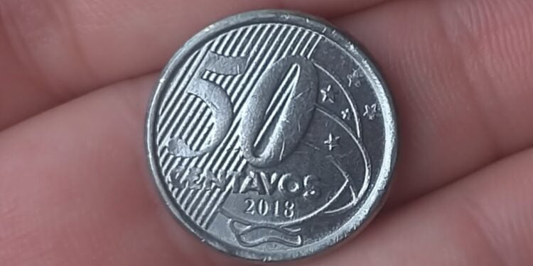moeda de 50 centavos pode valer até R$ 600