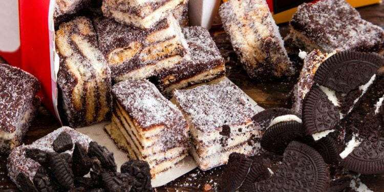 palha italiana de Oreo