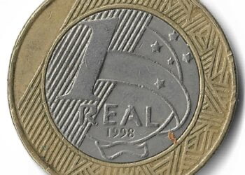 Moeda de 1 Real de 1998