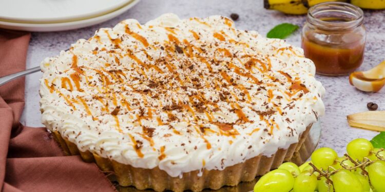 torta de leite Ninho com uva