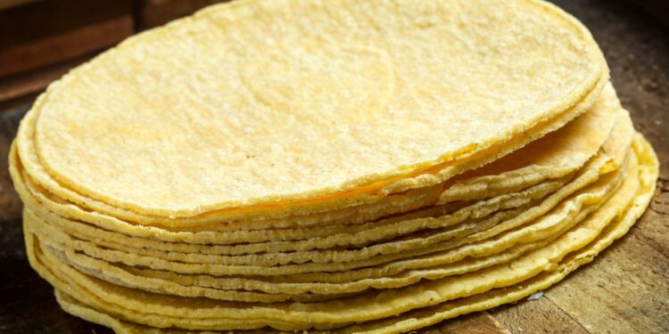 tortilhas de mandioca