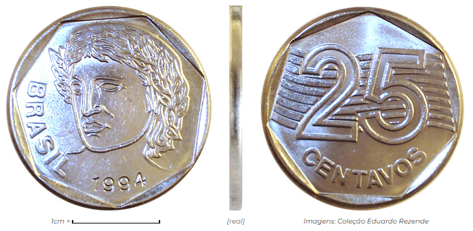 25 centavos da 1° família 