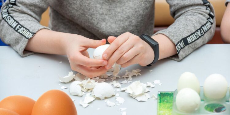 Descasque ovos em menos de 10 segundos