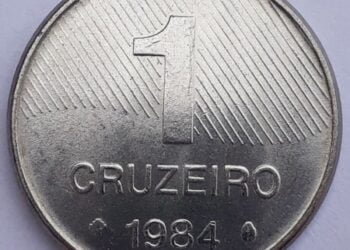 Moeda de 1 cruzeiro de 1984