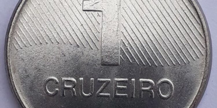 Moeda de 1 cruzeiro de 1984